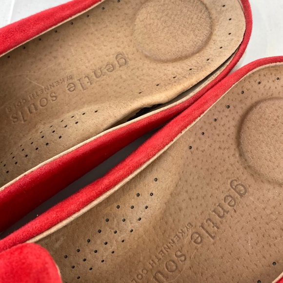 Gentle Souls Rory Slide on Mules in Red Suede size 11 - Picture 6 of 7
